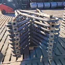 97 Stück gebr. 2" Liegeboxenbügel  Länge : 2,10 m Cc: 0,96 m S440